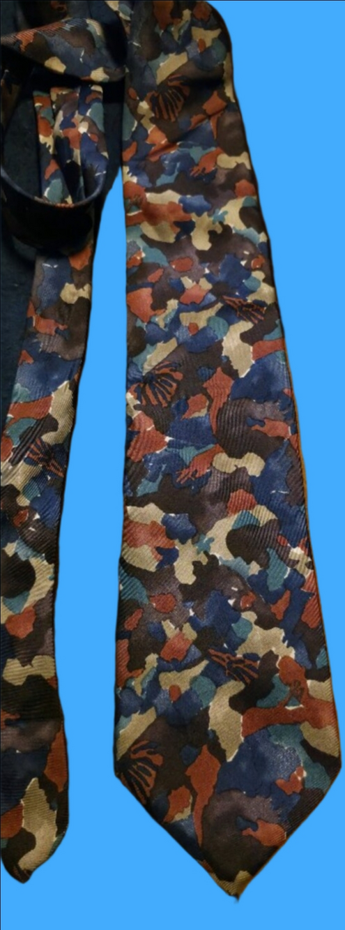 4/$67 Deal! DaVinci Vintage Silk Men’s Abstract Tie